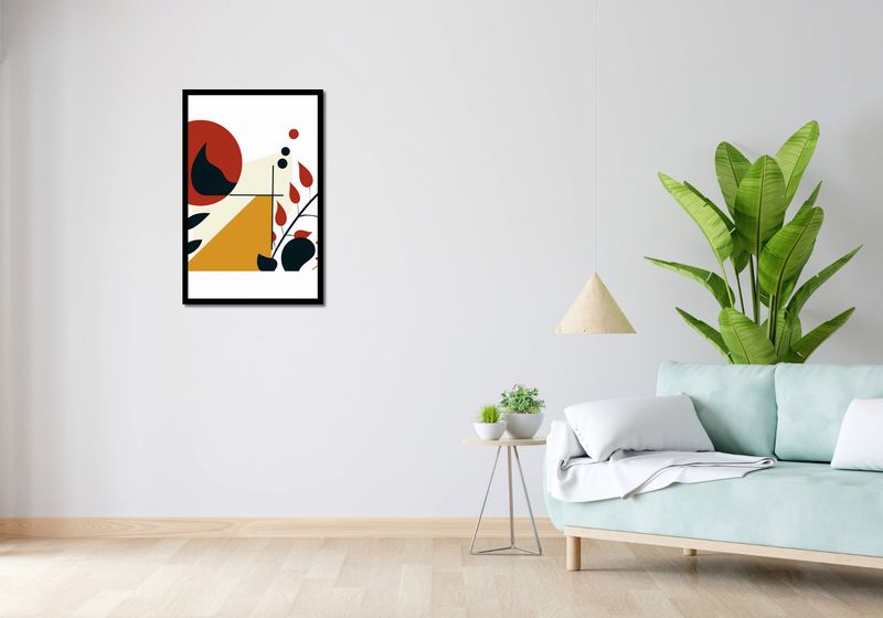 Plakat 53x81cm Ogień i Flora zdjęcie 4
