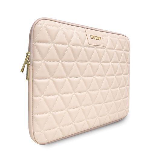 Guess Quilted Computer Sleeve - Etui do na notebooka 13 (różowy) na Arena.pl