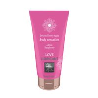 żel shiatsu love lubricant edible raspberry