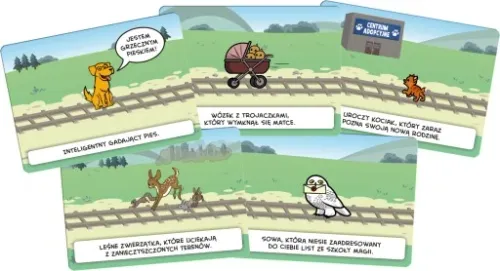 DYLEMAT WAGONIKA Imprezowa gra dla dorosłych REBEL na Arena.pl