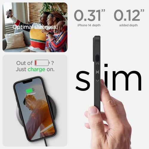 spigen ultra hybrid iphone 14 plus / 15 plus matte black na Arena.pl