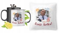 Andrzej Duda Zestaw Kubek Magiczny + Poduszka Z Nadrukiem Ze Zdjęciem