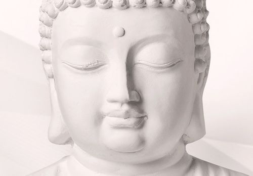 Obraz - Biały Budda Rozmiar - 100x50 na Arena.pl