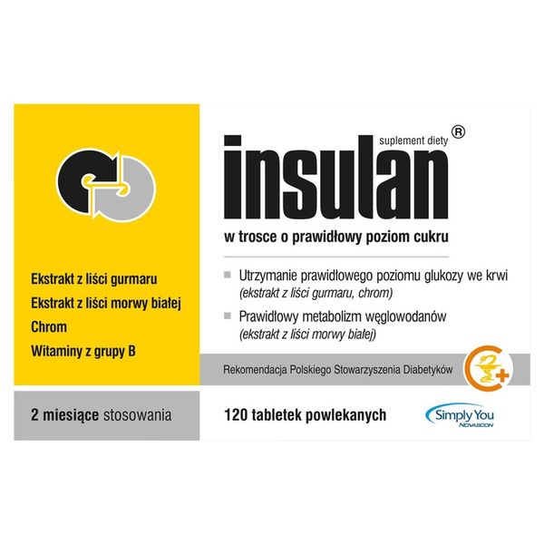 Insulan, 120 tabletek powlekanych zdjęcie 3