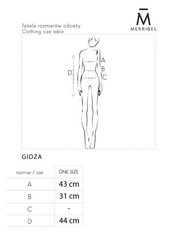 Sweter Gidza Beige Beige ONE SIZE na Arena.pl