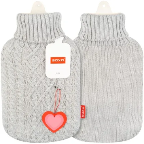 TERMOFOR DUŻY SOXO TERMOFOR GUMOWY NA WODĘ 1,8L PREZENT DLA BABCI DLA MAMY na Arena.pl