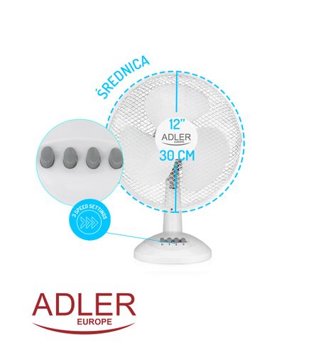 Wentylator 30cm Adler AD 7303 na Arena.pl