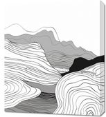 Obraz 60x70cm Geometryczne Wzniesienia