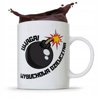 Kubek Prezent Dla Dziewczyny Wybuchowa Dziewczyna Z Nadrukiem Ze Zdjęciem