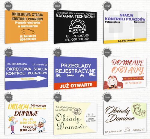 nadruk UV TABLICZKA reklamowa szyld SPRZEDAŻ KRUSZYW DIBOND 40x30 cm na Arena.pl