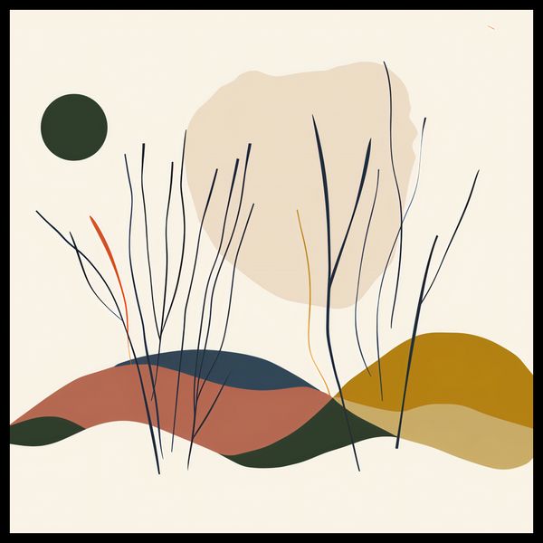 Plakat 80x80cm Szept Wiatrów zdjęcie 2