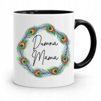 Kubek Czarny Prezent Dla Dumnej Mamy Matki Mamusi Z Nadrukiem Ze Zdjęciem