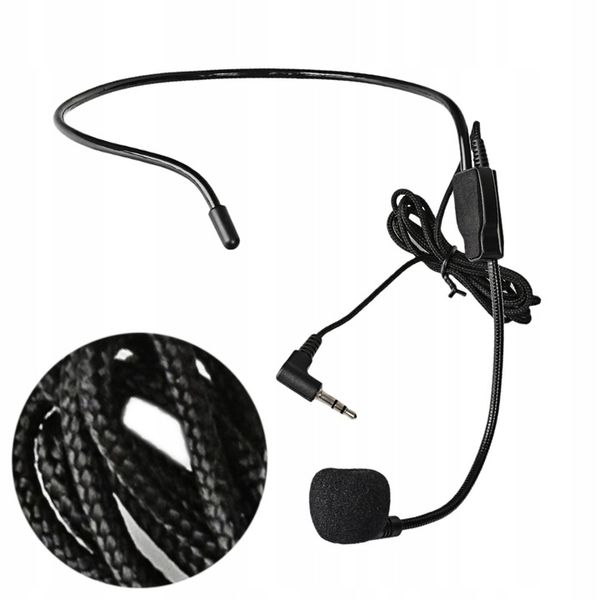 Przewodowy wzmacniacz głosu mikrofon SP-VA11 +FM przewodnik, nauczyciel zdjęcie 10