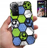 ETUI DO XIAOMI NOTE 12S 4G - PIŁKARSKIE WZORY PLECKÓW FOOTBALL CASE