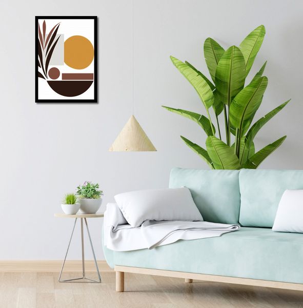 Plakat 39,5x55cm Stylizacja Roślin zdjęcie 4