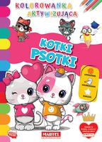 kolorowanka aktywizująca z naklejkami "kotki psotki" martel