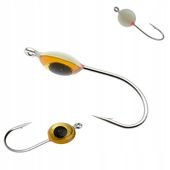 Mormyszka Wolframowa fosforowa Podlodowa z oczkiem