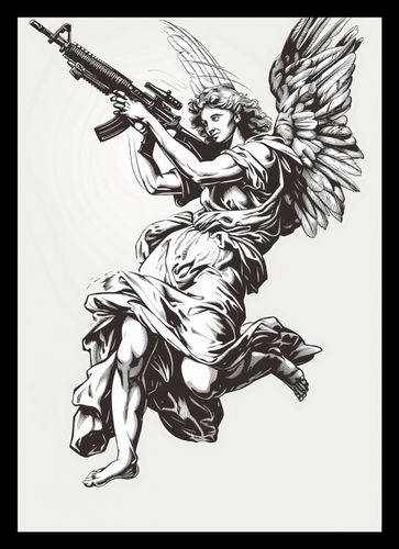 Plakat 21x29,7cm Anioł Wojny na Arena.pl