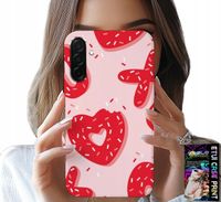 ETUI DO SAMSUNG GALAXY A36 5G - KOBIECE, MODNE WZORY XOXO SERCE + SZKŁO