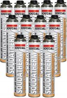 12szt SOUDAL SOUDATHERM klej pianoklej do styropianu XPS EPS