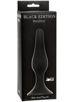 plug slim anal plug xl black