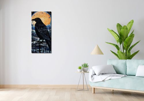 Obraz 40x90cm Kruczy Mąciciel na Arena.pl