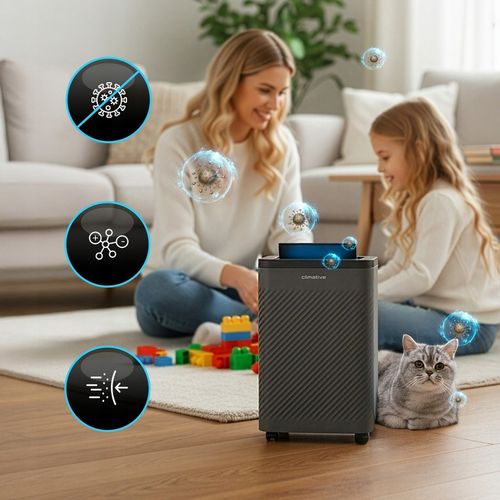 Osuszacz powietrza 12l Nexi pochłaniacz wilgoci 2w1 UV ION WiFi HEPA na Arena.pl