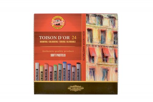 Pastele suche Toison D'or 24 kolory Koh-i-noor na Arena.pl