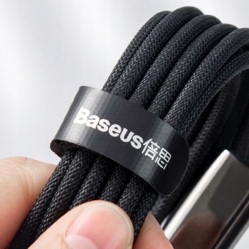 BASEUS SZYBKI KABEL 3w1 MOCNY PRZEWÓD USB - USB-C/Lightning/micro USB 1,5 m na Arena.pl