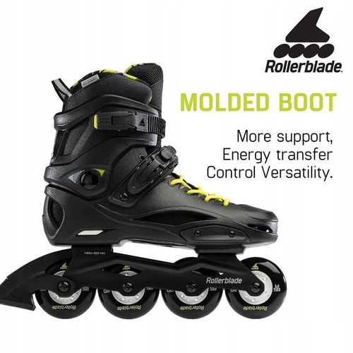 LesznoOkrężna10A! Nowe Rolki Rollerblade RB Cruiser 25,0 Black Yellow Cena! na Arena.pl