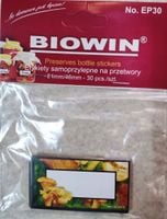 Etykiety na przetwory GRZYBY3 samoprzylep 30szt.