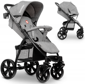 Wózek Spacerowy Lionelo Annet Moskitiera Duże Koła