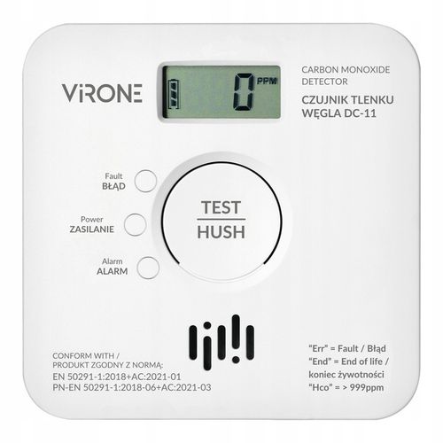 Czujnik Tlenku Węgla Detektor tlenku węgla Czadu NAJNOWSZY MODEL na Arena.pl