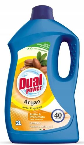 Dual Power Płyn Do Prania 2000 Ml Pearls Of Argan na Arena.pl