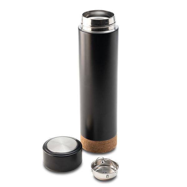 Termos Osseo 450 ml, czarny zdjęcie 3