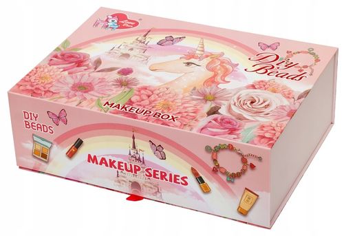 ZESTAW KOSMETYKÓW DO MAKIJAŻU MAKE UP KUFEREK NA KOSMETYKI CIENIE LAKIERY na Arena.pl