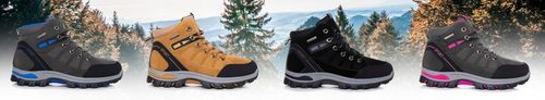 Obuwie Trekkingowe buty zimowe w góry Trapery turystyczne Botki na Arena.pl