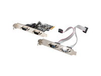 Karta PCI Express Lanberg COM 9Pin x4 +Low Profile