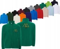 Polar męski zapinany TWÓJ HAFT LOGO GRAFIKA firmowy reklamowy 10 sztuk