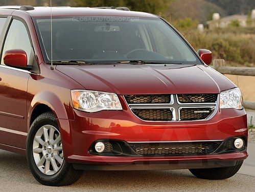 Dodge Grand Caravan - Chromowane Listwy Grill Chrom Atrapy Zderzaka Tuning zdjęcie 1