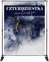 TŁO ścianka FOTO urodzinowa + TWOJE IMIĘ