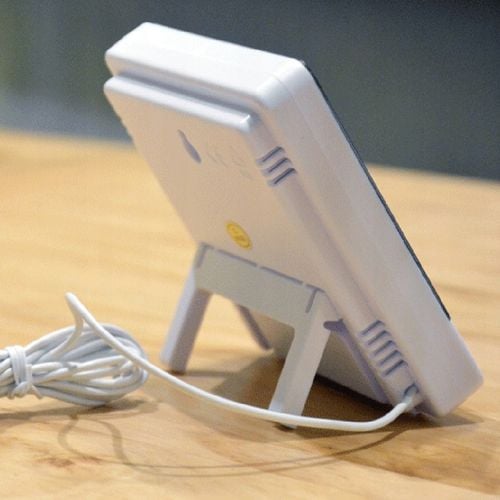 STACJA POGODOWA POGODY TERMOMETR HIGROMETR CZUJNIK SONDA ZEGAR BUDZIK na Arena.pl