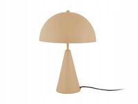 LAMPKA STOŁOWA GRZYBEK LAMPA RETRO BEŻOWA DO SALONU JADALNI Ø 25 cm
