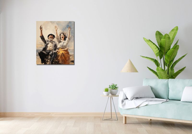 Obraz 60x70cm Chwile Radości zdjęcie 2