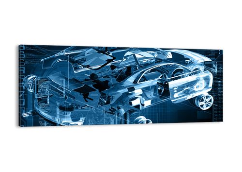 Obraz Na Płótnie - Samochód Prototyp - 100X40 Cm - Ab100X40-2615 na Arena.pl
