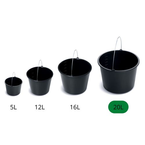 3x wiadro budowlane gospodarcze 2x20L + 12L na Arena.pl