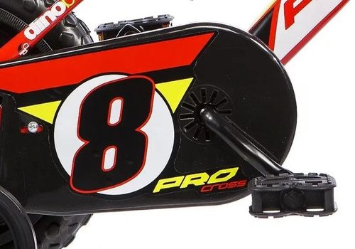 Rower dziecięcy Dino 123GLN czerwony 12" na Arena.pl