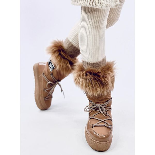 Śniegowce z futrem Khaki r.36 zdjęcie 6