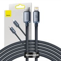 Kabel Baseus Crystal Shine USB-C do Lightning 2m 20W PD Szybkie Ładowanie