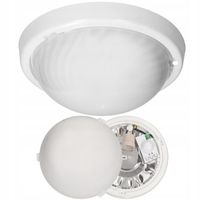 Plafon Eurohandel 24,5 x 8,5 cm biały